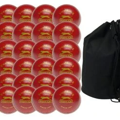 Slazenger Victorious Senior Cricket Ball - Twenty Four Pack
