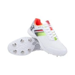 Kookaburra KC 2.0 Cricket Spikes - Senior -GRAY-NICOLLS Shop 3R2314 KC2.0 Red Yellow Spike Hero