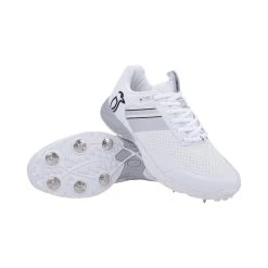 Kookaburra KC 2.0 Cricket Spikes - Senior -GRAY-NICOLLS Shop 3R2315 KC2.0 Grey Spike Hero