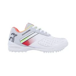Kookaburra KC 5.0 Junior Rubber Soled Cricket Shoe 12 Kookaburra KC 5.0 Junior Rubber Soled Cricket Shoe -GRAY-NICOLLS Shop 3R2325 KC5.0 Red Yellow Rubber Outside
