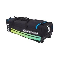 Kookaburra 4500 Wheelie Bag 7 Kookaburra 4500 Wheelie Bag -GRAY-NICOLLS Shop 3S231105 4500 wheelie aqua back