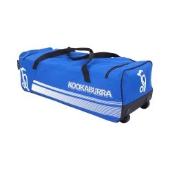 Kookaburra 9000 Wheelie Bag -GRAY-NICOLLS Shop 3S231107 9000 wheelie blue back