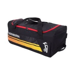 Kookaburra 9500 Wheelie Bag -GRAY-NICOLLS Shop 3S231111 9500 wheelie yellow front