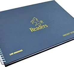 Readers 100 Innings Wirebound Scorebook