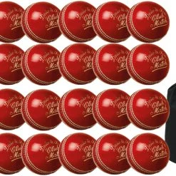Dukes Club Match Senior Red 24 Pack With Ball Bag