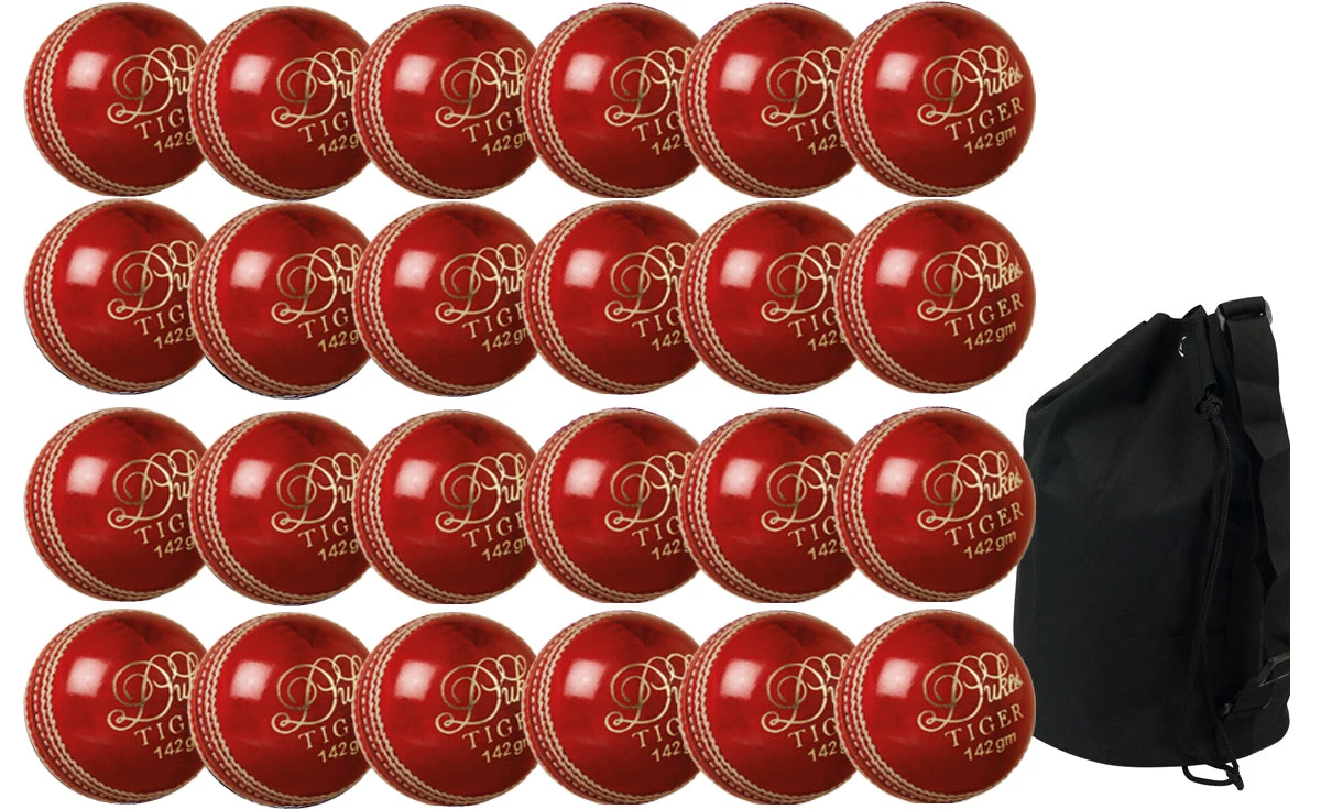 Dukes Tiger Junior Red 24 Pack With Ball Bag 1 Dukes Tiger Junior Red 24 Pack With Ball Bag