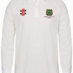 GRAY-NICOLLS Frampton CC Matrix V2 Long Sleeve Senior Cricket Shirt