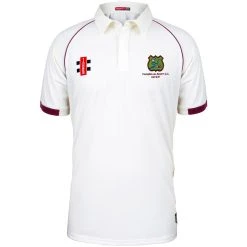 GRAY-NICOLLS Frampton CC Matrix V2 S/S Junior Cricket Shirt