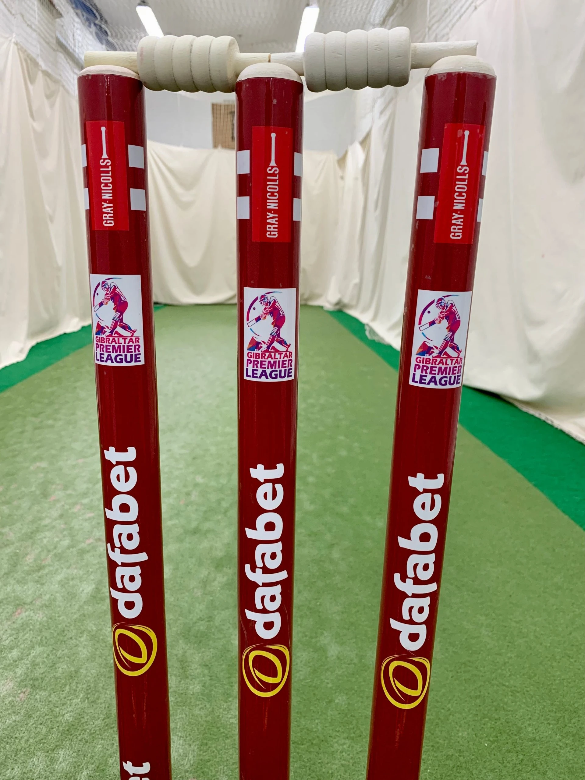 GRAY-NICOLLS Custom Printed Match Cricket Stumps With Heavy Rubber Base 8 GRAY-NICOLLS Custom Printed Match Cricket Stumps With Heavy Rubber Base - Image 8