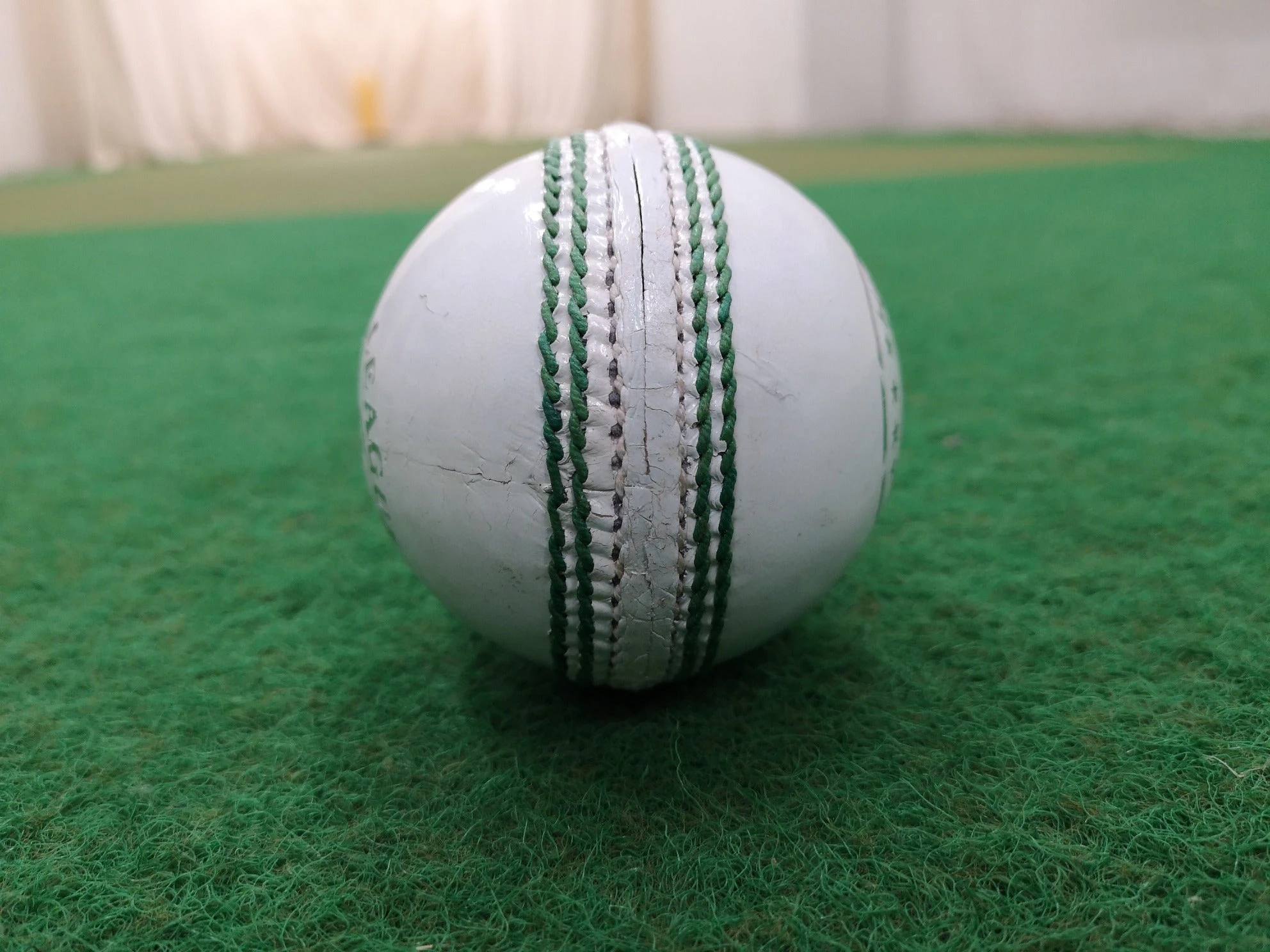 Hunts County League Special (White) Cricket Ball 2 Hunts County League Special (White) Cricket Ball - Image 2