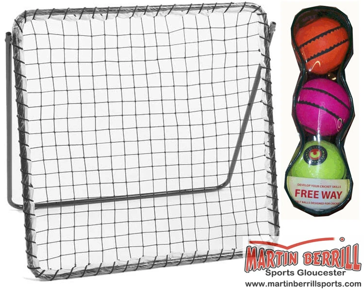 Hunts County Rebound Net With Freeway Ball Set 1 Hunts County Rebound Net With Freeway Ball Set