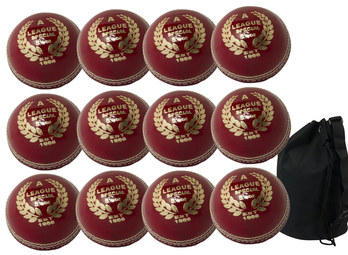 Martin Berrill Sports MBS League Special Senior Red 12 Pack With Ball Bag 1 Martin Berrill Sports MBS League Special Senior Red 12 Pack With Ball Bag