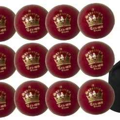 Martin Berrill Sports MBS Sovereign Crown Senior Red 12 Pack With Ball Bag