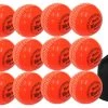 Martin Berrill Sports MBS Storm Ball Junior Orange 12 Pack With Ball Bag