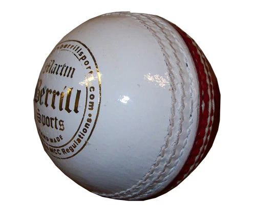 Martin Berrill Sports Red/White Training Cricket Ball 1 Martin Berrill Sports Red/White Training Cricket Ball