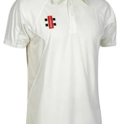 GRAY-NICOLLS Gray Nicolls Storm Cricket Shirt 12 Pack With Logo 5 GRAY-NICOLLS Gray Nicolls Storm Cricket Shirt 12 Pack With Logo -GRAY-NICOLLS Shop STORM IVORY SML