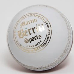 Martin Berrill Sports Supreme Crown Cricket Ball (White)