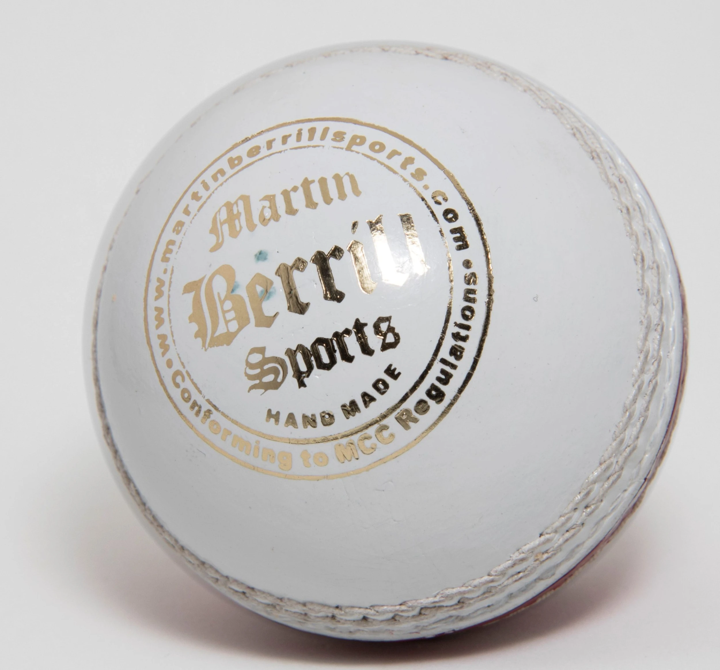 Martin Berrill Sports Supreme Crown Cricket Ball (White) 1 Martin Berrill Sports Supreme Crown Cricket Ball (White)
