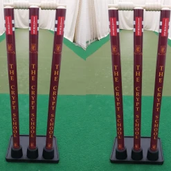 GRAY-NICOLLS Custom Printed Match Cricket Stumps With Heavy Rubber Base