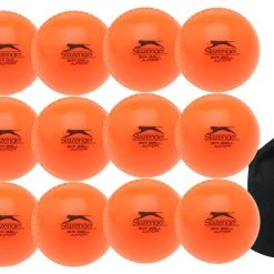 Slazenger Airball Senior Orange 12 Pack With Ball Bag
