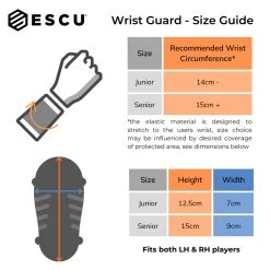 Aero ESCU Wrist Guard 13 Aero ESCU Wrist Guard -GRAY-NICOLLS Shop WristGuard SizeGuide 1024x1024 2x 5f619cb8 aaf8 4518 88da ceb8c9169723