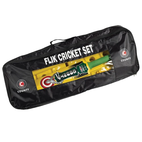 Hunts County Flik Cricket Set (Yellow) 2 Hunts County Flik Cricket Set (Yellow) - Image 2