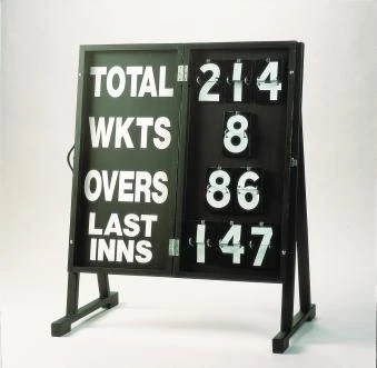 Martin Berrill Sports Folding Cricket PortaScore Board & Stand 1 Martin Berrill Sports Folding Cricket PortaScore Board & Stand
