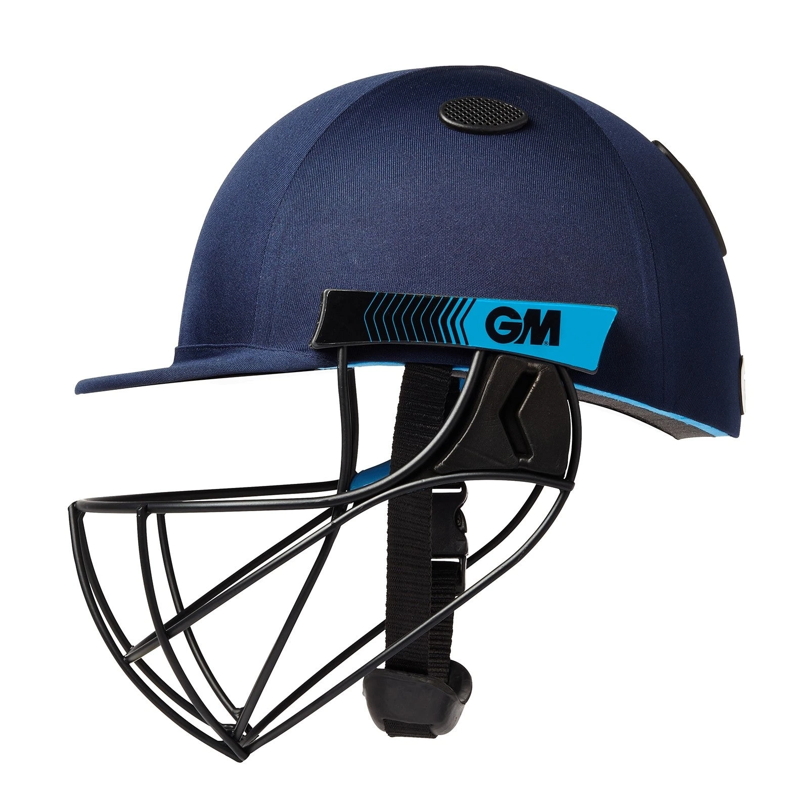 Gunn & Moore Neon Geo Navy Helmet 2 Gunn & Moore Neon Geo Navy Helmet - Image 2