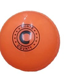 Hunts County Flik PVC Cricket Ball (Orange)